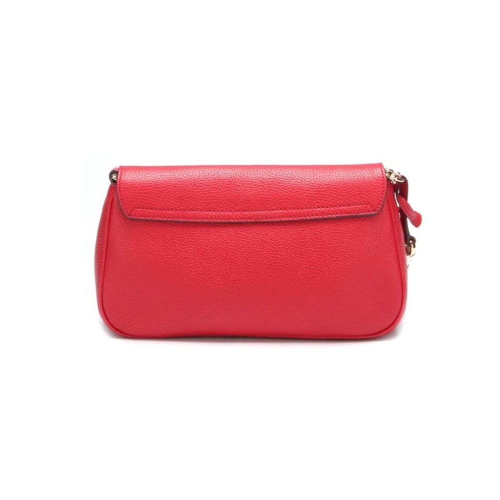 Pre Loved Gucci Gucci Soho Leather Chain Crossbody Bag Red -Pre Owned Condition - Picture 5 of 8